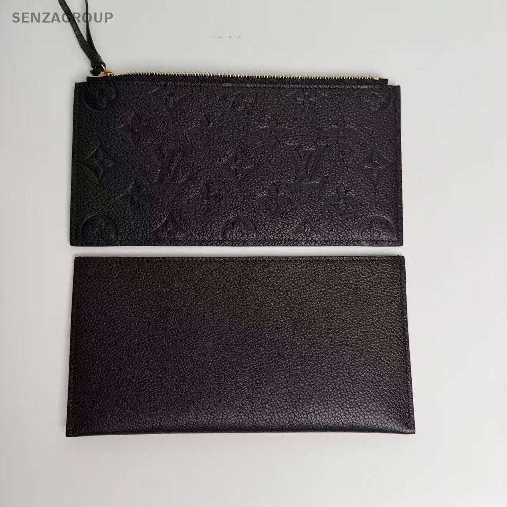 SJ0001 Louis Vuitton Felicie black leather monogram