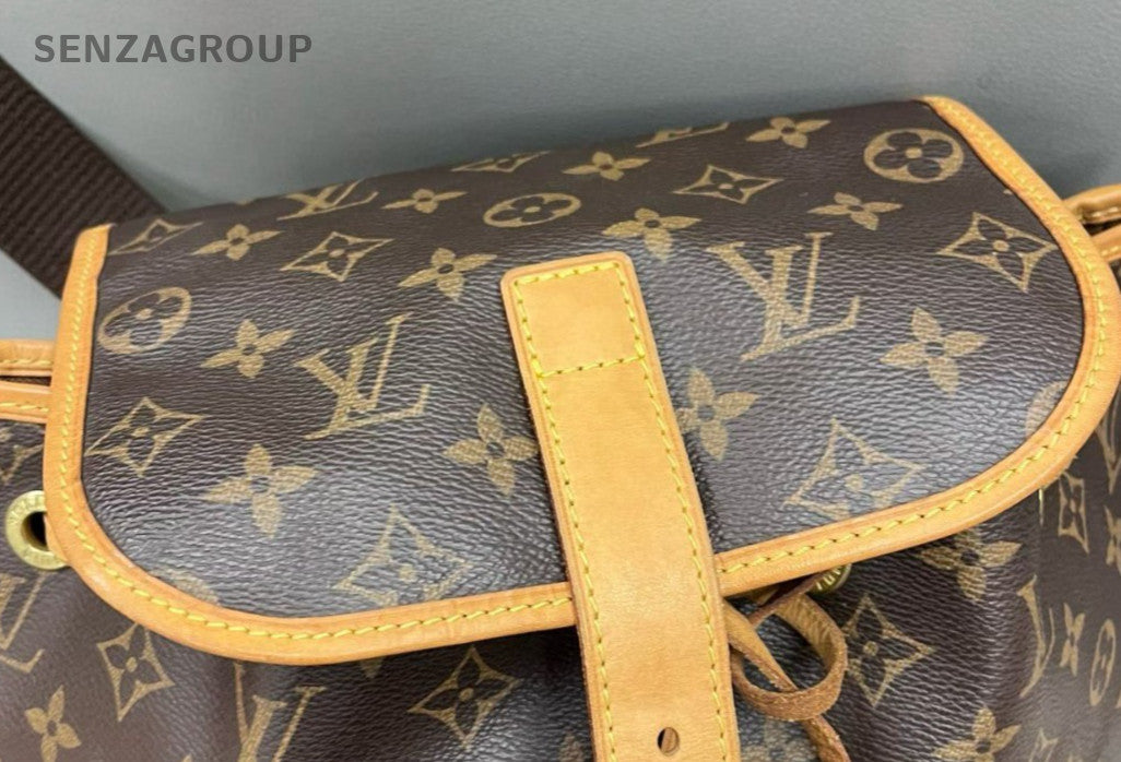 Louis Vuitton  Bosphore Monogram Backpack Brown Gold Used Unisex Adults Classic