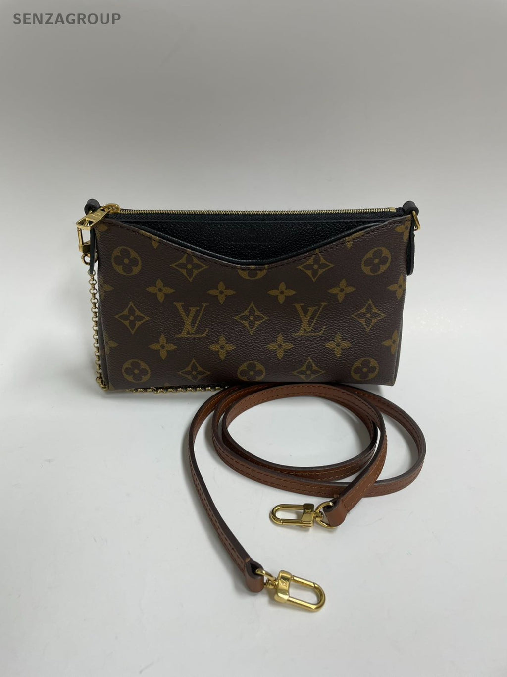 SJ0001 Louis Vuitton vcoated canvas Crossbody Bags Pallas mini