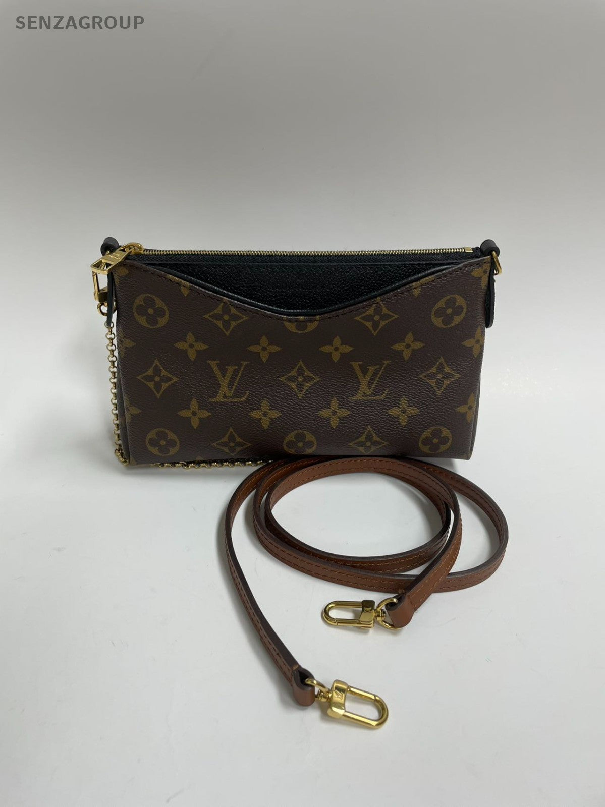 SJ0001 Louis Vuitton vcoated canvas Crossbody Bags Pallas mini