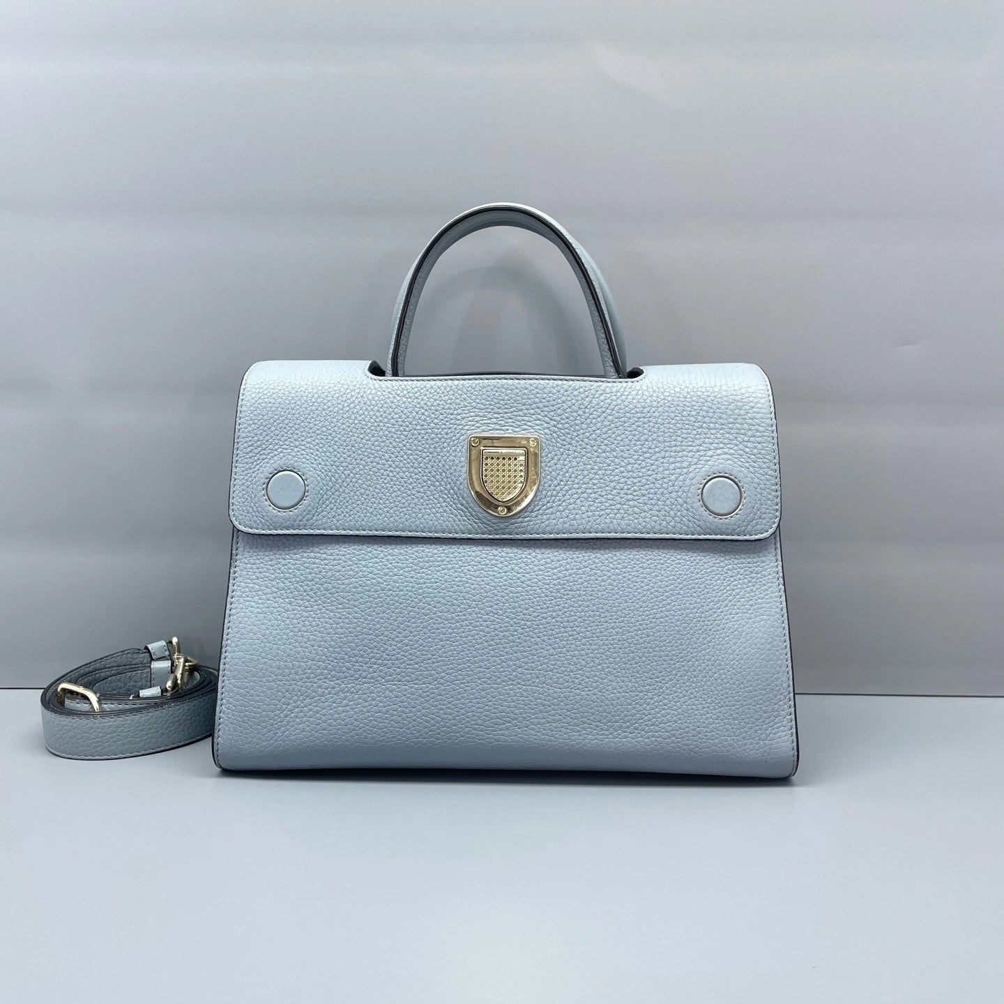 Dior Shield Tote Bag Blue for Women
