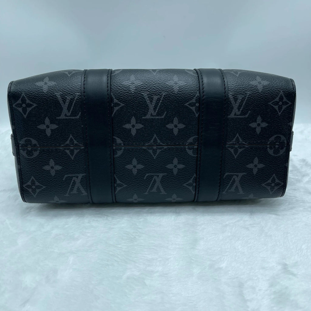 Louis Vuitton City Keepall Monogram Canvas Leather Shoulder Bag For Women