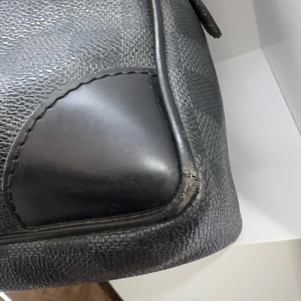 Louis Vuitton Damier Canvas Top Handle Handbag For Women