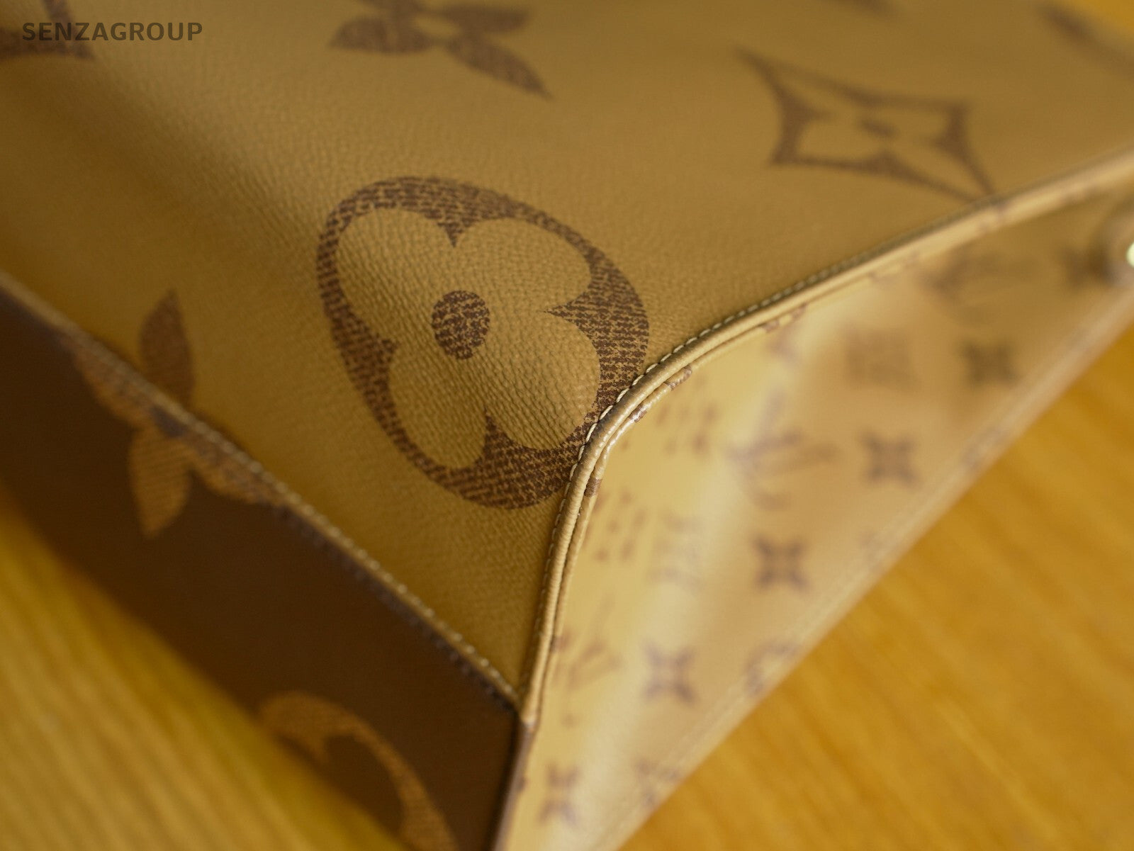 LOUIS VUITTON Monogram ONTHEGO MM Hand Bag Brown M45321 Chip Version