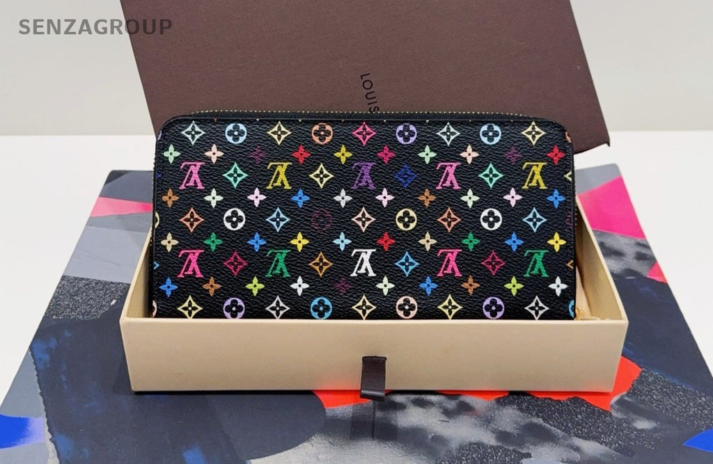 Louis Vuitton TaKaShi Wallet Monogram Zipper Limited Edition Vintage