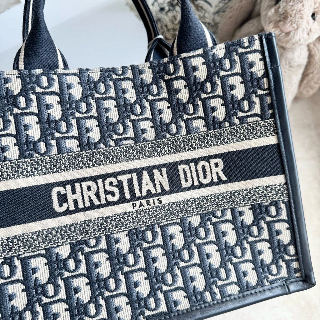 Dior Book Tote Shoulder Bag Tote Bag Excellent