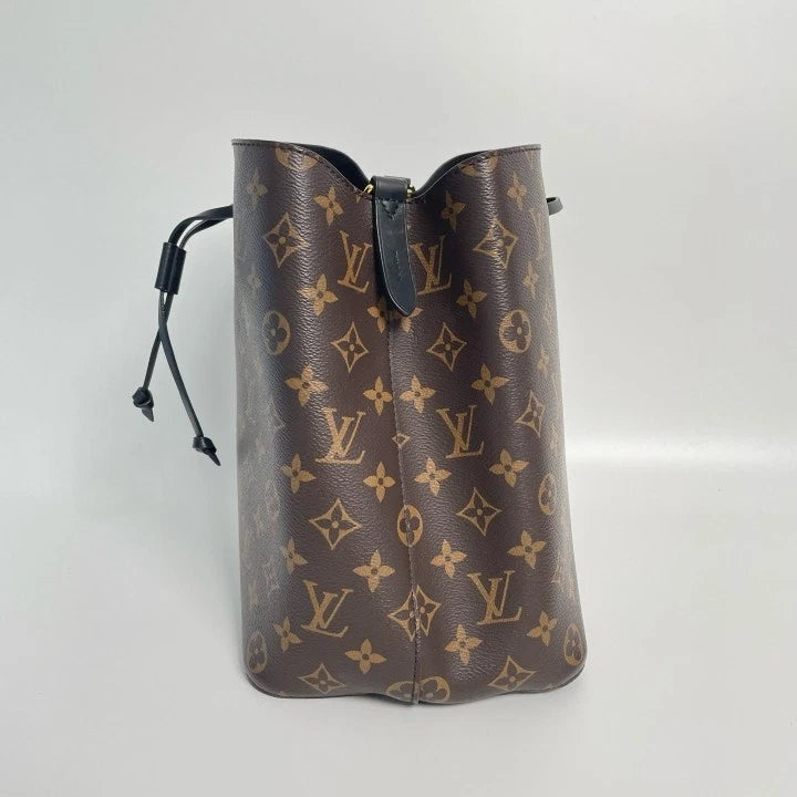 Authentic Louis Vuitton Monogram Canvas Brown Bucket Bag Women