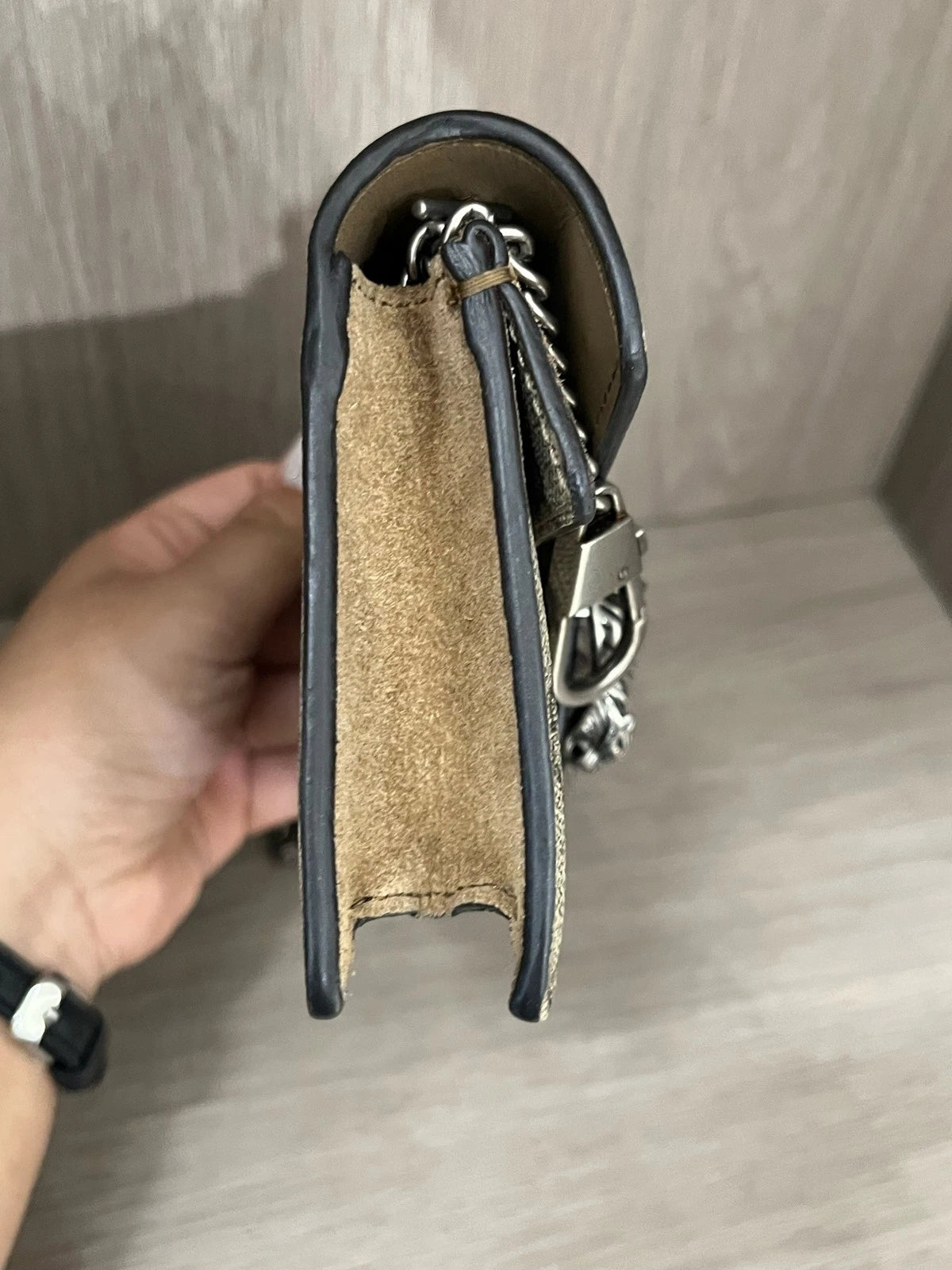 Gucci Dionysus Canvas Shoulder Bag Crossbody Excellent