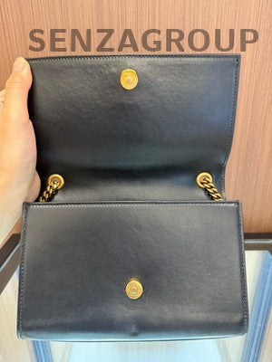 Saint Laurent YSL Kate Tassel Black Gold Chain Shoulder Crossbody Bag
