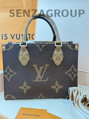 Louis Vuitton OnTheGo MM Monogram Tote Bag - Women's Classic Handbag