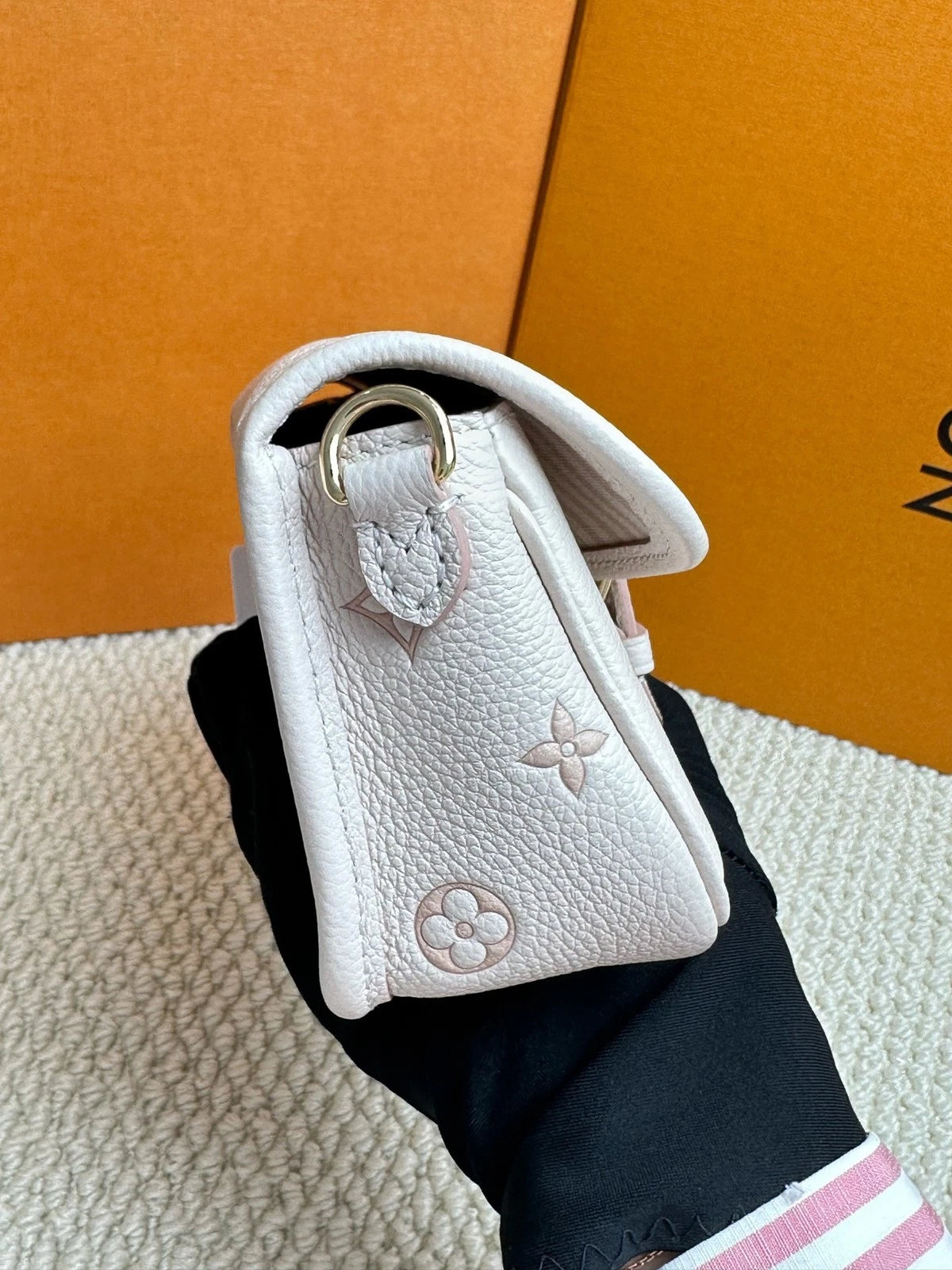 Louis Vuitton Strawberry Milk Nano Diane Monogram Shoulder Bag