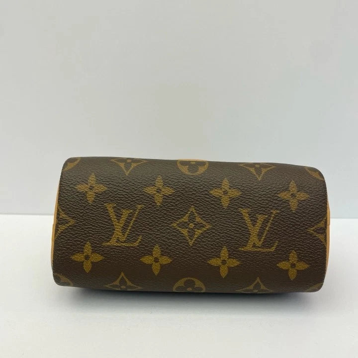 Louis Vuitton Canvas Speedy Nano Handbag For Women