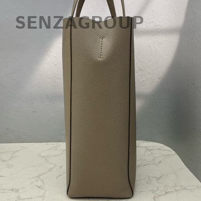 Celine Cabas Tote Grey Bucket Bag Women's Classic Shoulder Handbag
