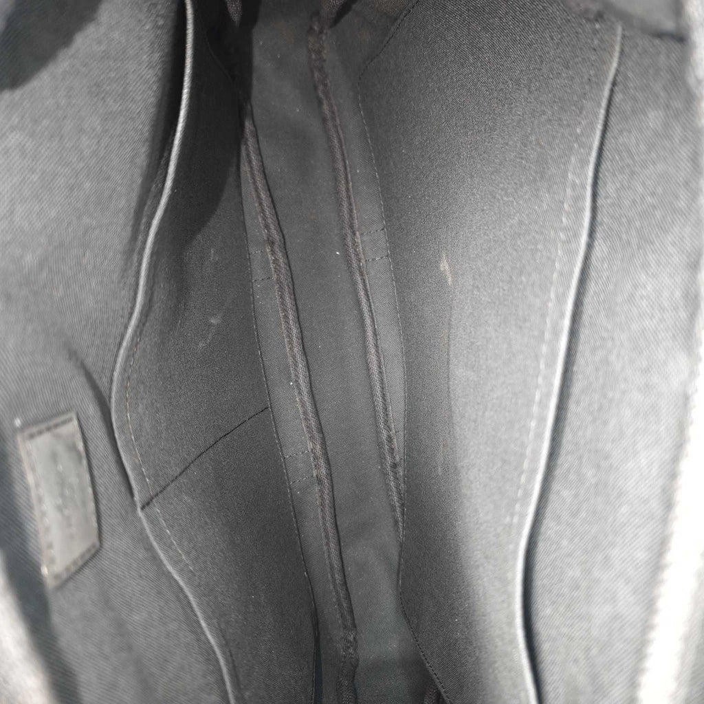 Authentic Louis Vuitton Black Gray Briefcase For Women