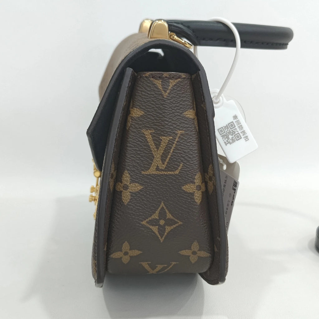Louis Vuitton Tilsitt Monogram Canvas Top Handle Bag Shoulder Crossbody