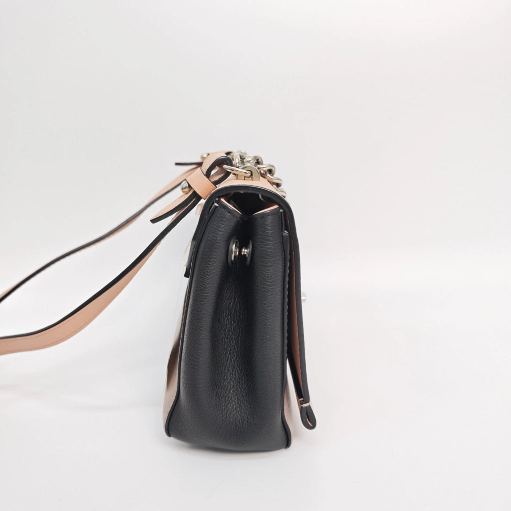 Louis Vuitton Tri-color Lockme BB Chain Crossbody Bag For Women