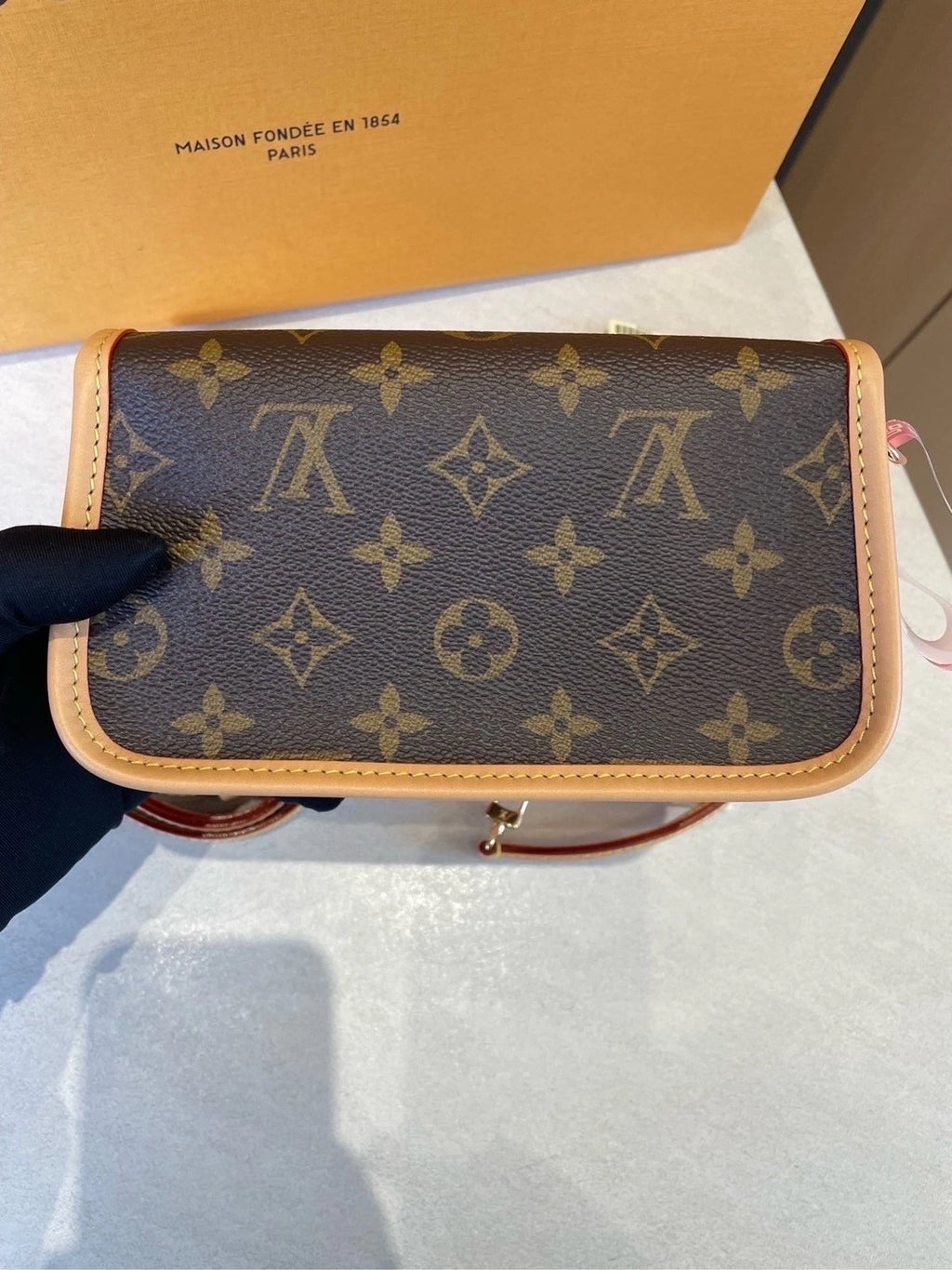 Louis Vuitton Nano Baguette Shoulder Bag For Women