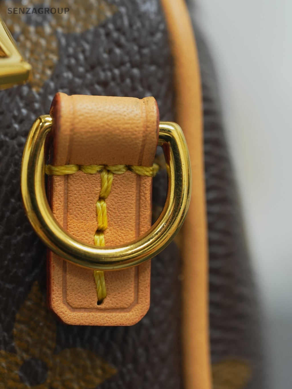 Louis Vuitton M45528 Monogram Canvas Deauville Handbag Crossbody bag Brown