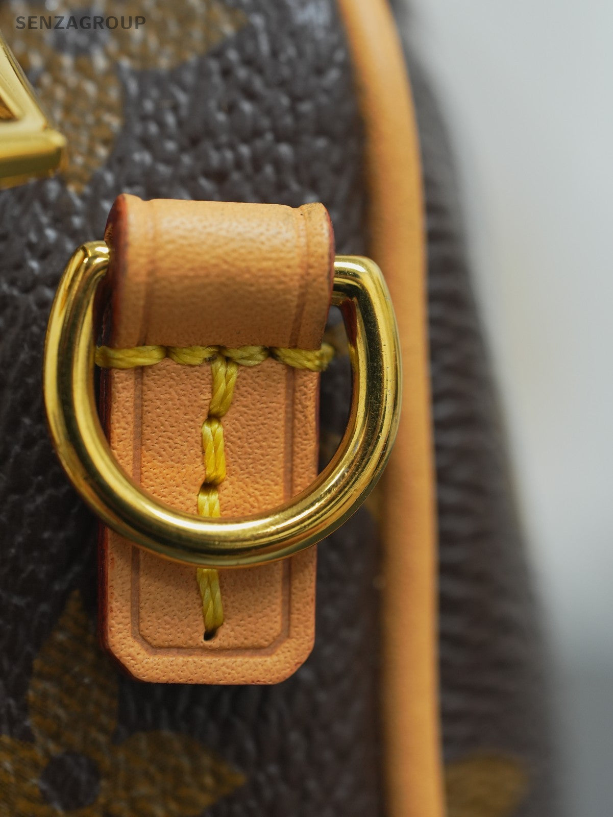 Louis Vuitton M45528 Monogram Canvas Deauville Handbag Crossbody bag Brown