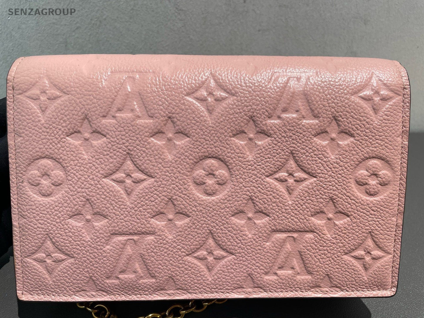 Louis Vuitton Vavin WOC Chain Shoulder Bag Crossbody Pink Gold Women Designer