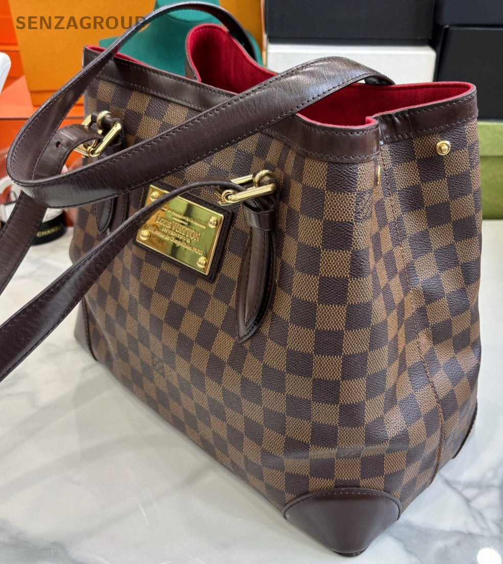 Louis Vuitton Damier Ebene Tote Brown Shoulder bag Women