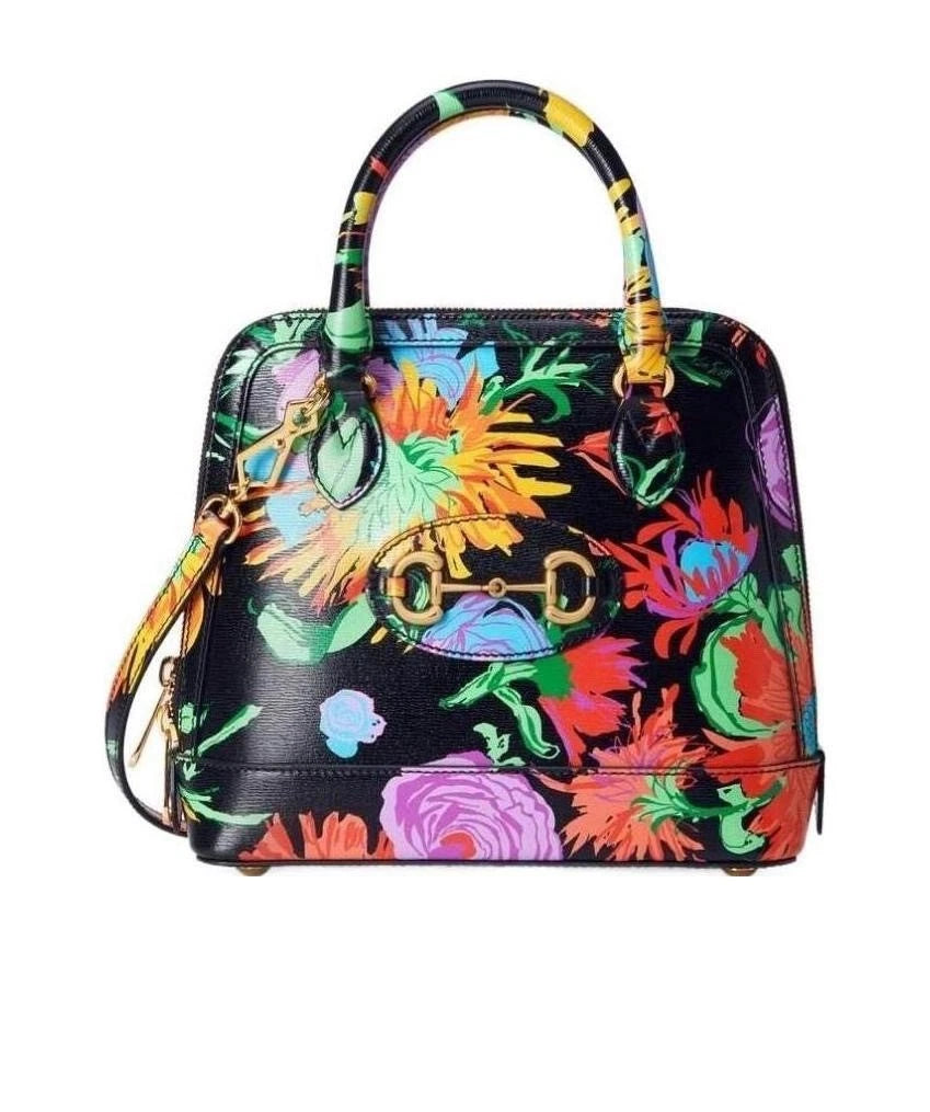 Gucci x Ken Scott 1955Horsebit Shell Shoulder Bag Women
