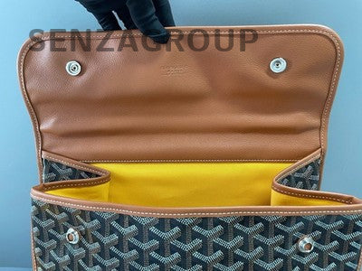 Goyard Brown Silver Hardware Backpack - Classic & Stylish Women's Bag