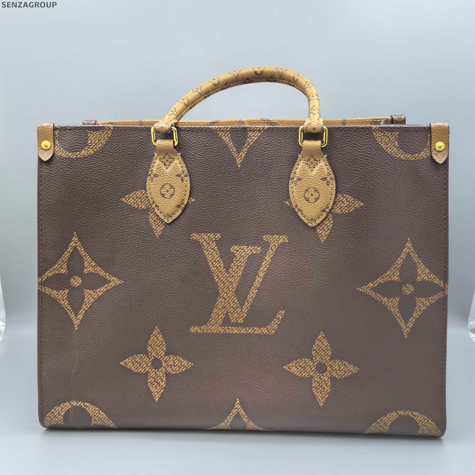 Louis Vuitton Onthego MM Monogram Tote Handbag Shoulder Bag Women Classic