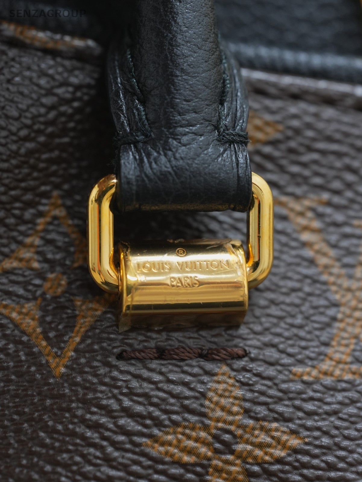 Louis Vuitton Pallas MM Top Handle Monogram 2way Shoulder bag Classic Women
