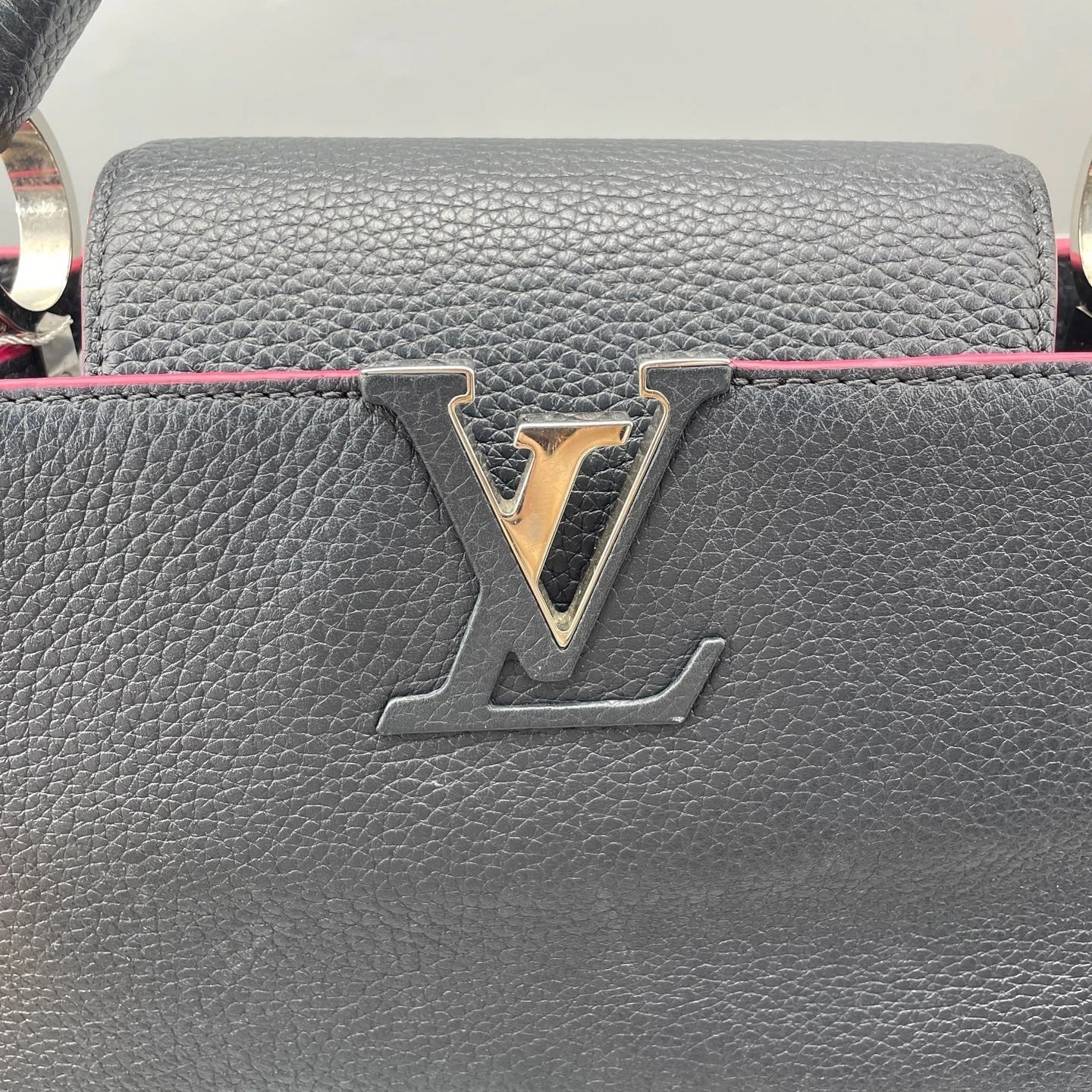 Louis Vuitton Blue Black Medium Shoulder Bag For Women
