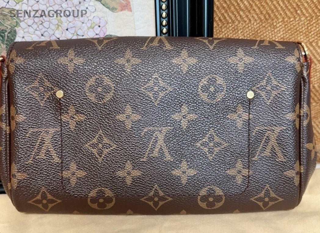Louis Vuitton Monogram True Love PM Crossbody Shoulder Bag Brown Women Classic