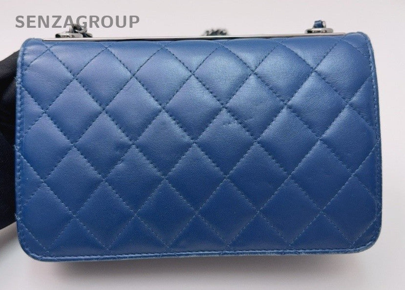CHANEL  trendyCC woc 2ways Shoulder Crossbody Bag Women Blue