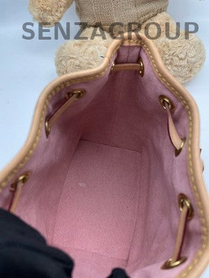 Louis Vuitton Monogram Noe Bucket Bag Pink Gold Hardware Women's
