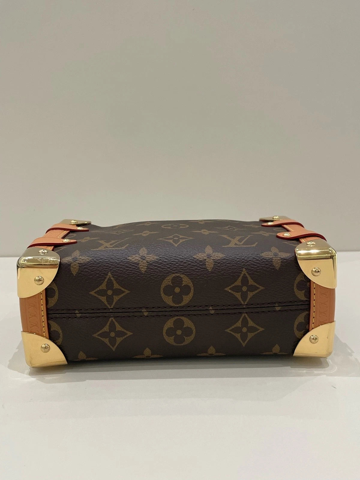 Louis Vuitton Canvas Side Trunk Mini Crossbody Bag For Women