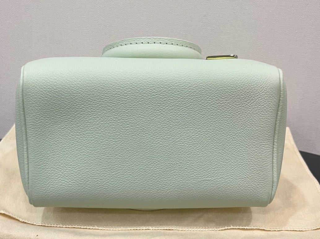 Louis Vuitton Speedy 18 All Leather Peppermint green 2WAY Shoulder Handbag