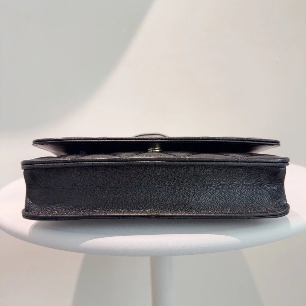Chanel Series Wallet On Chain (WOC) Crossbody Bag Black Classic