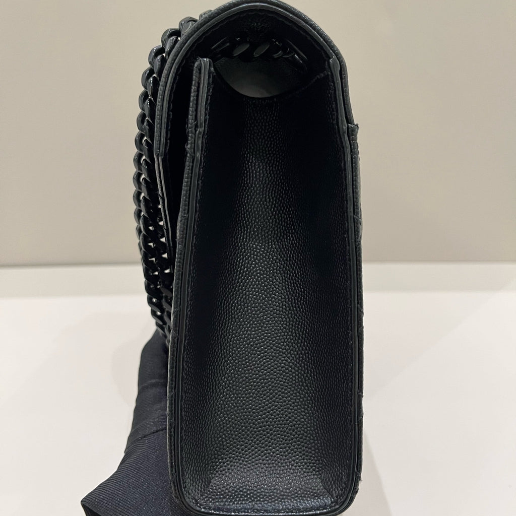 Saint Laurent Black Envelope Chain Shoulder Bag Classic Women's