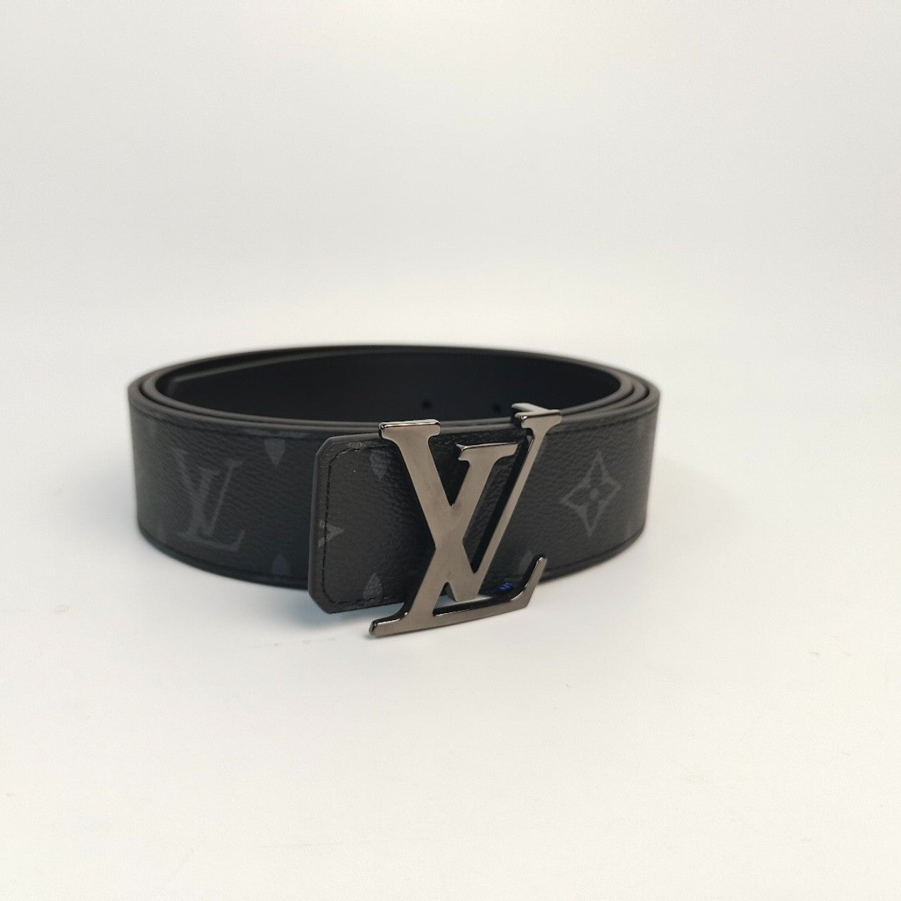 SJ0001 Louis Vuitton LV Initiales Belt - Black 105