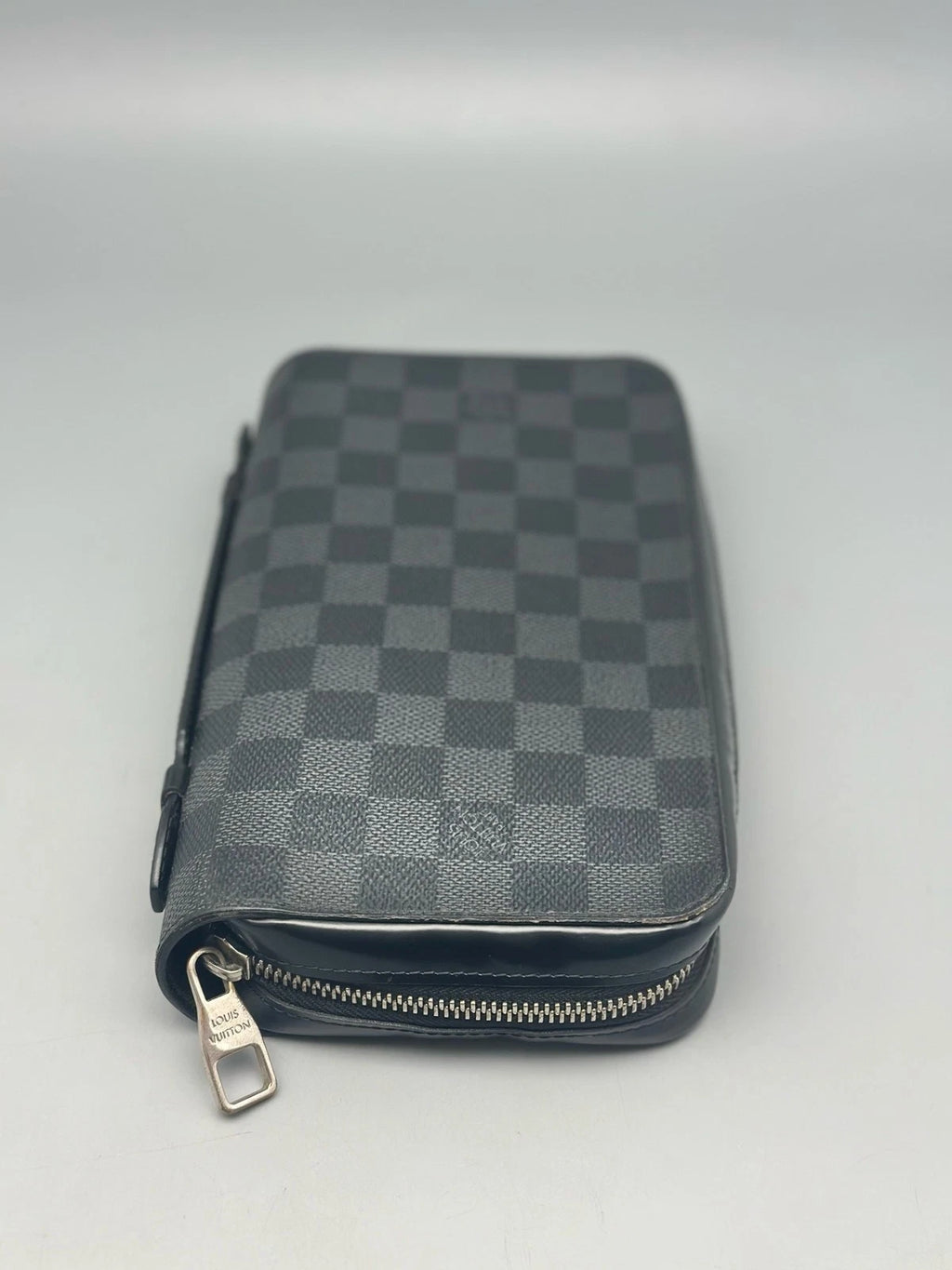 Louis Vuitton Canvas Damier Clutch Wallet Women Classic