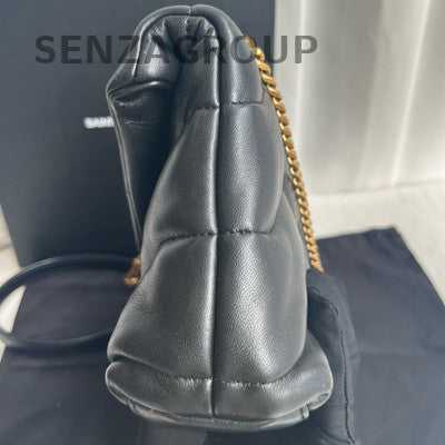 Saint Laurent Black Gold Mini Cloud Bag Chain Shoulder Bag Classic Women