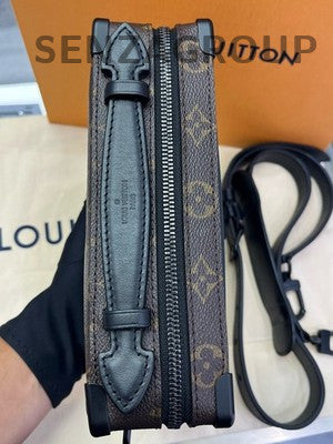 Louis Vuitton Handle Soft Trunk Monogram Crossbody Bag Men's Fashion