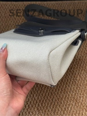 Hermès Mini Herbag 20 Black & White Shoulder Bag for Women