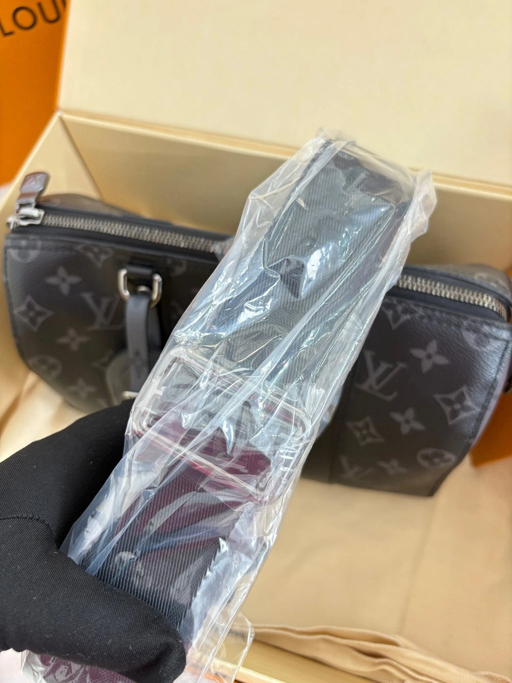 Louis Vuitton Keepall27 Canvas Handbag For Women
