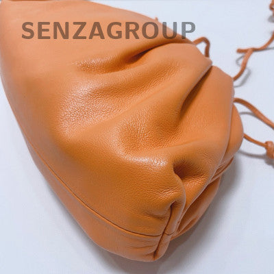 Bottega Veneta POUCH Orange Mini Crossbody Bag Women Classic Fashion