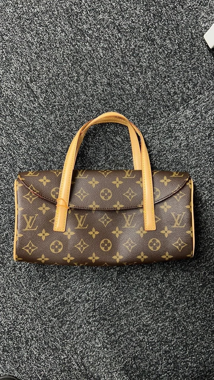 Louis Vuitton Leather Sonatine Baguette Dinner Handbag For Women