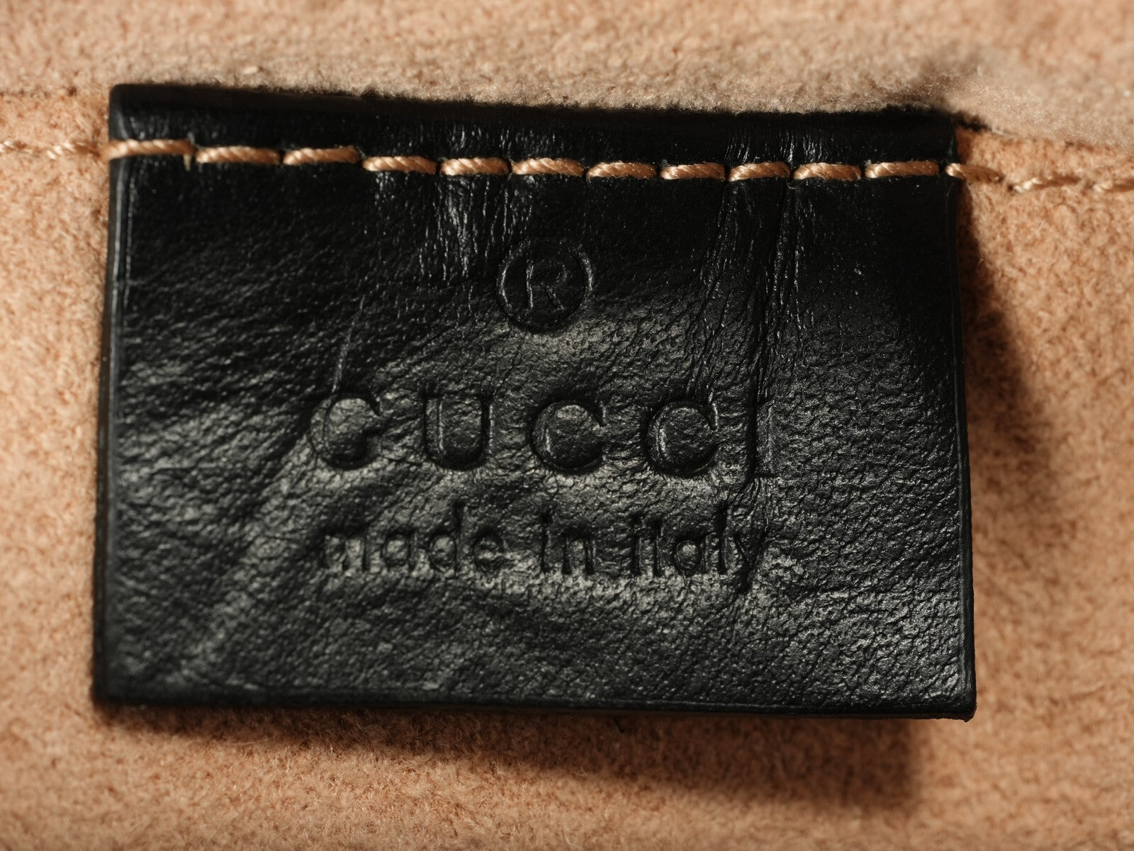 GUCCI Black with gold  Marmont Camera bag Almost brand new condition