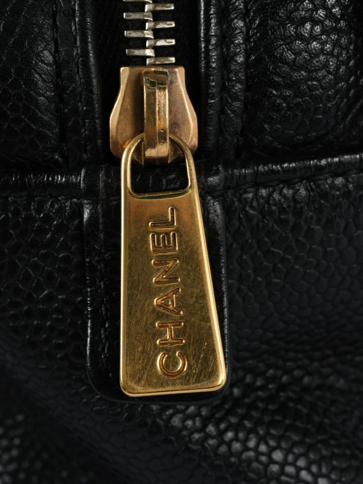 Chanel Quilted Caviar Petite timeless tote