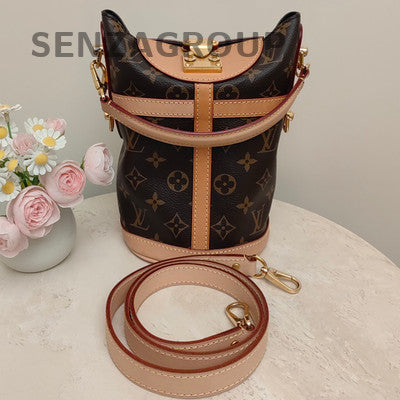 Louis Vuitton Monogram French Fries Bag Brown Handbag Shoulder Bag Classic Women