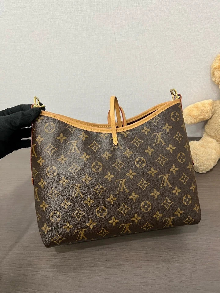 Louis Vuitton Monogram Canvas Small Carryall Tote Bag For Women