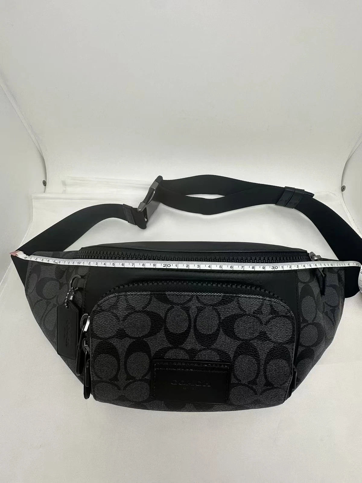 Coach Canvas Crossbody Fanny Waist Bag Unisex Adults Classic
